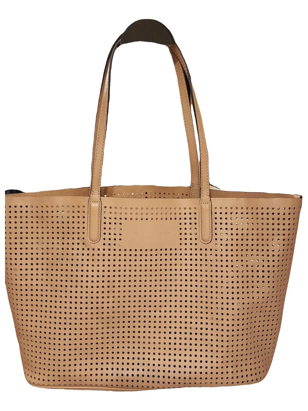Marc by Marc Jacobs Perforated Tan Leather Tote
